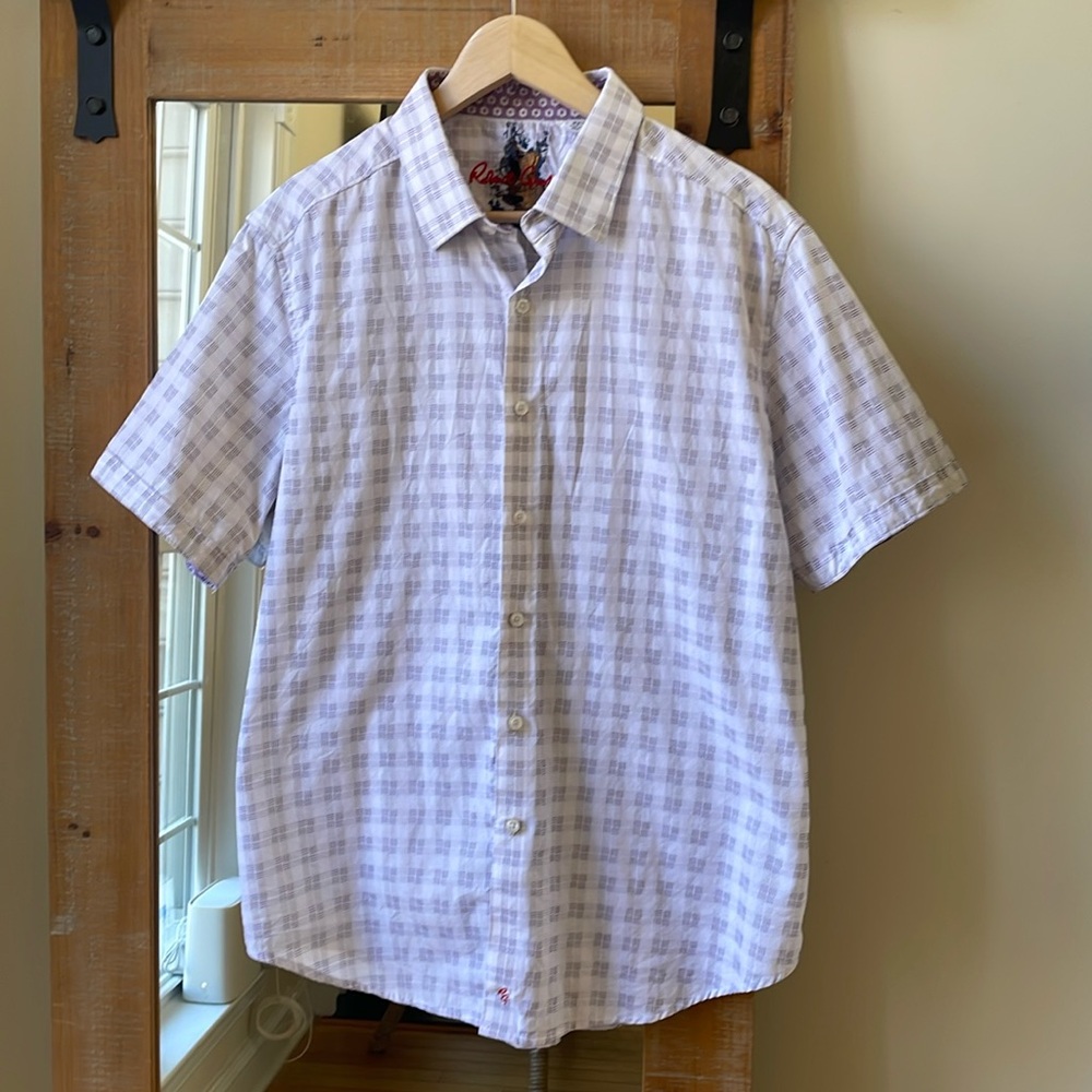 Robert Graham Dress Shirt Size XL
